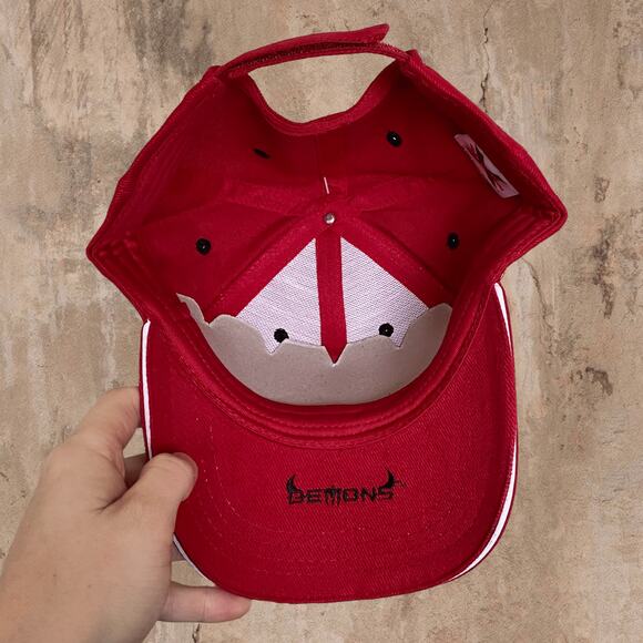 Vintage Y2K San Francisco Demons XFL Hat OSFA Adjustable Strap Embroidered Logo - Picture 5 of 9